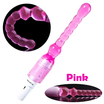 Vibrator Dildos Anal Beads Butt Plug Vibrator Sex Toys for Women Men Couples Adult Toy Jelly Vibrator Stick Vaginal Stimulator 3
