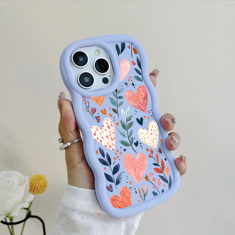 Charming Floral Soft Silicone Phone Case