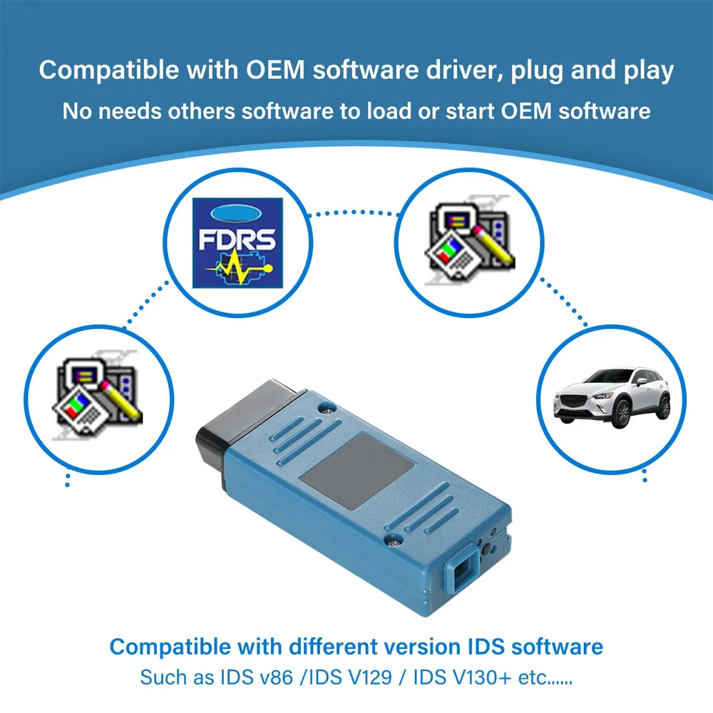 VNCI VCM3 IDS 2-in-1 CANFD DoiP Wifi Ford Mazda Diagnostic Tool | eBay
