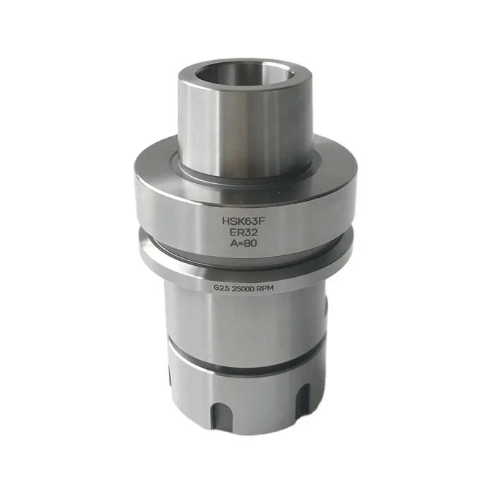 HSK63F-ER32-70 콜릿 척 툴 홀더 G2.5 24k RPM CNC 라우터 HSK 63F