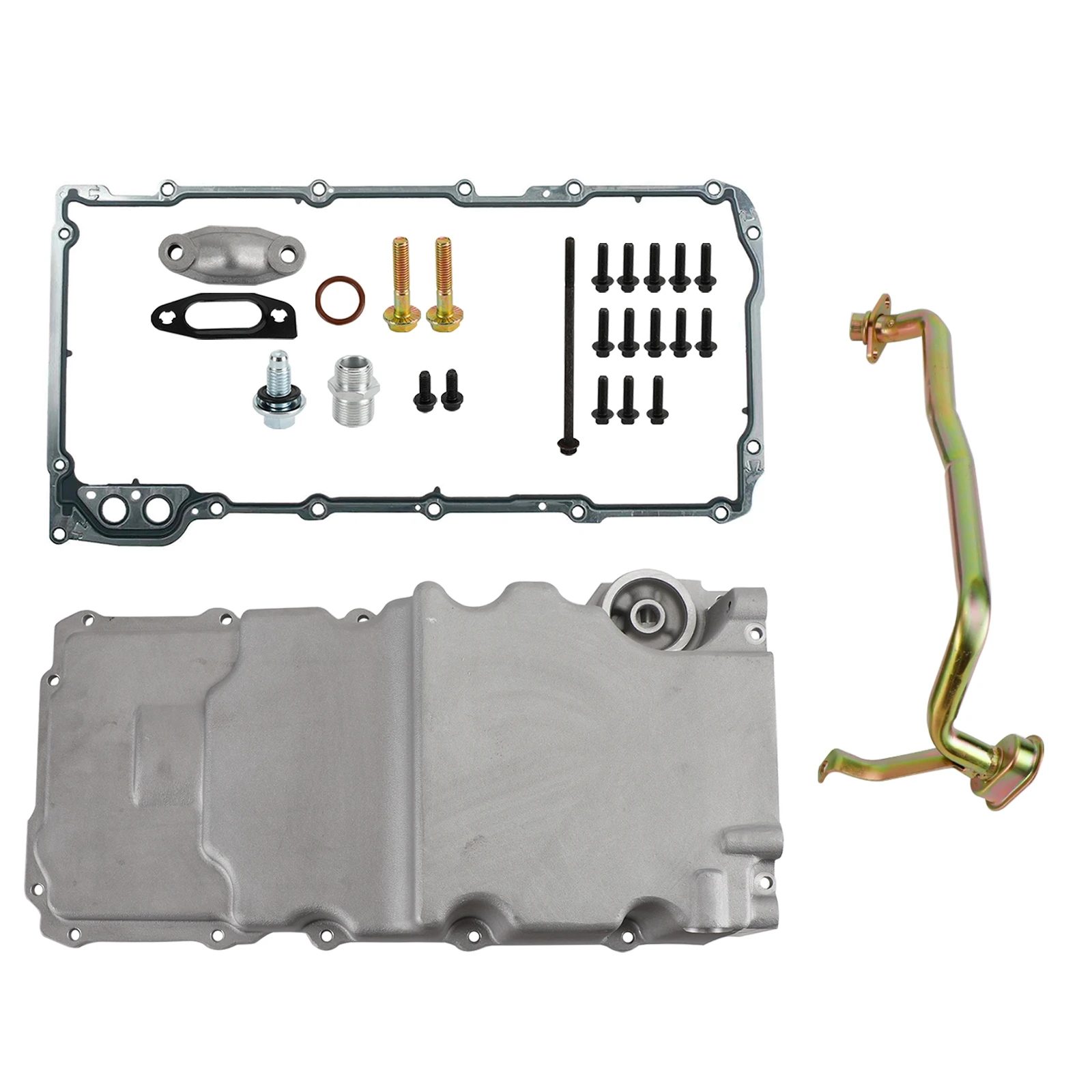 Topteng Swap Oil Pan Retrofit Kit Low Profile 302-2 81073 LS1 LS2 LS3 4.8L 5.3L 6.0L 6.2L Rear