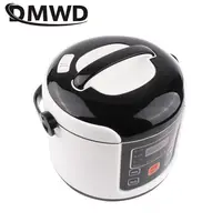 Cuiseur à riz électrique 2L 12V/24V, multicuiseur voiture/camion, boîte à lunch, machine de cuisson de bouillie, marmite à soupe, cuiseur vapeur, rendez-vous 24h 3