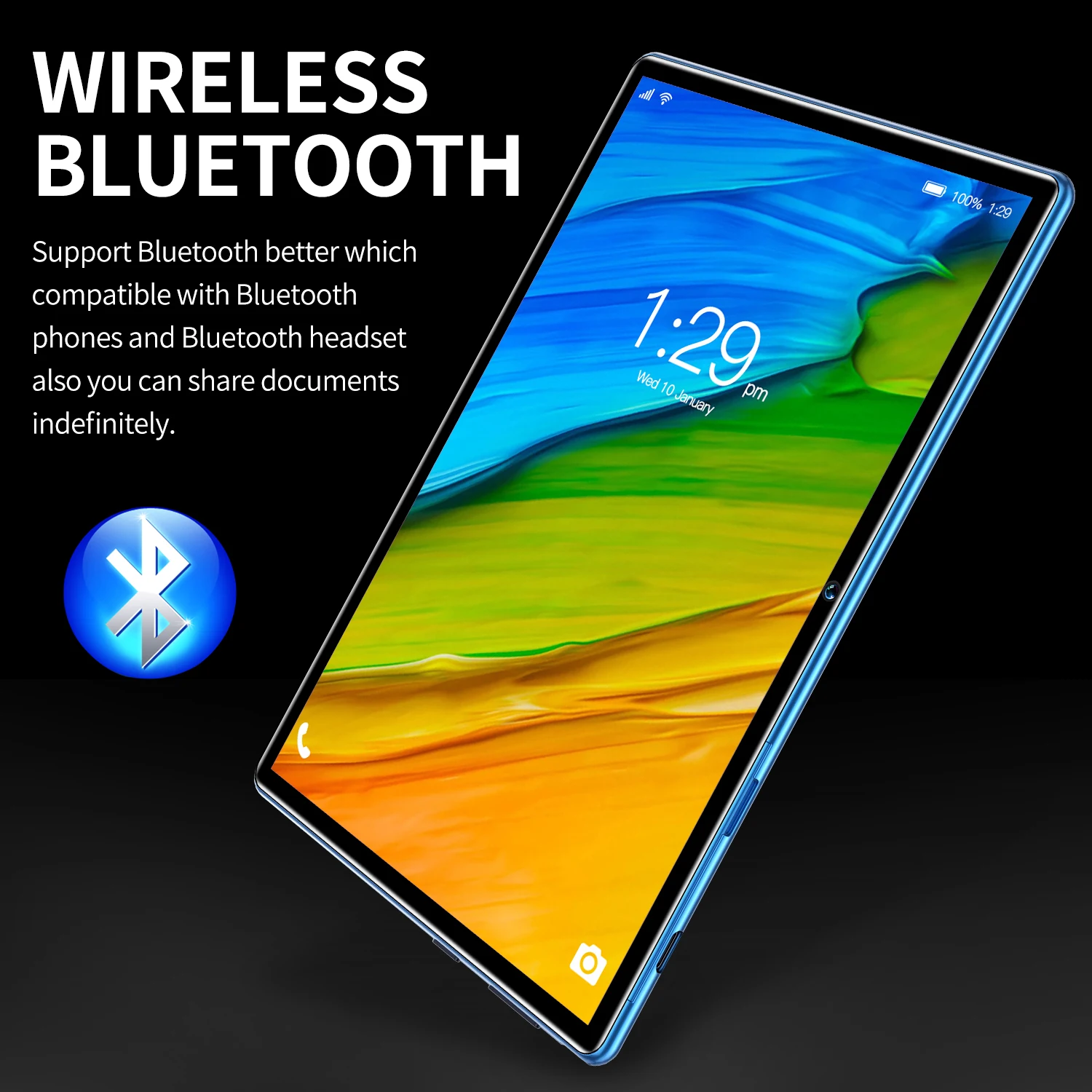 8.1Inch Tablet 5Pro Dual SIM Android 10.1 16+32MP Pad 8000mAh Bluetooth 5.0 WIFI 12GB 512GB Gobal Version GPS GooglePlay PC