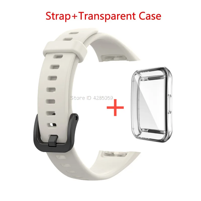 Premium Full-Screen Protector Case with Soft TPU Protective Bumper and Silicone Strap