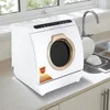 Portable Countertop Dishwasher 900W 5 Cleaning Modes 360° Dual Spray Air-Dry 3-in-1 Function Ideal Small Spaces & On-The-Go 3