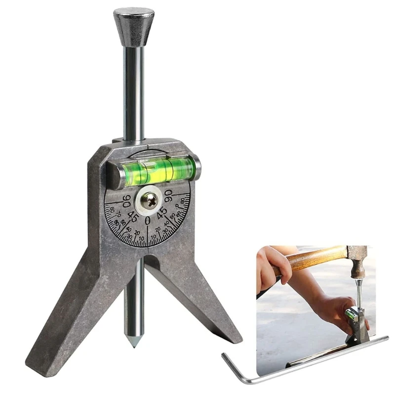 E5BE Pipe Center Finder Pipe Fitting Tools Center Finder Tool With Centering Head 2