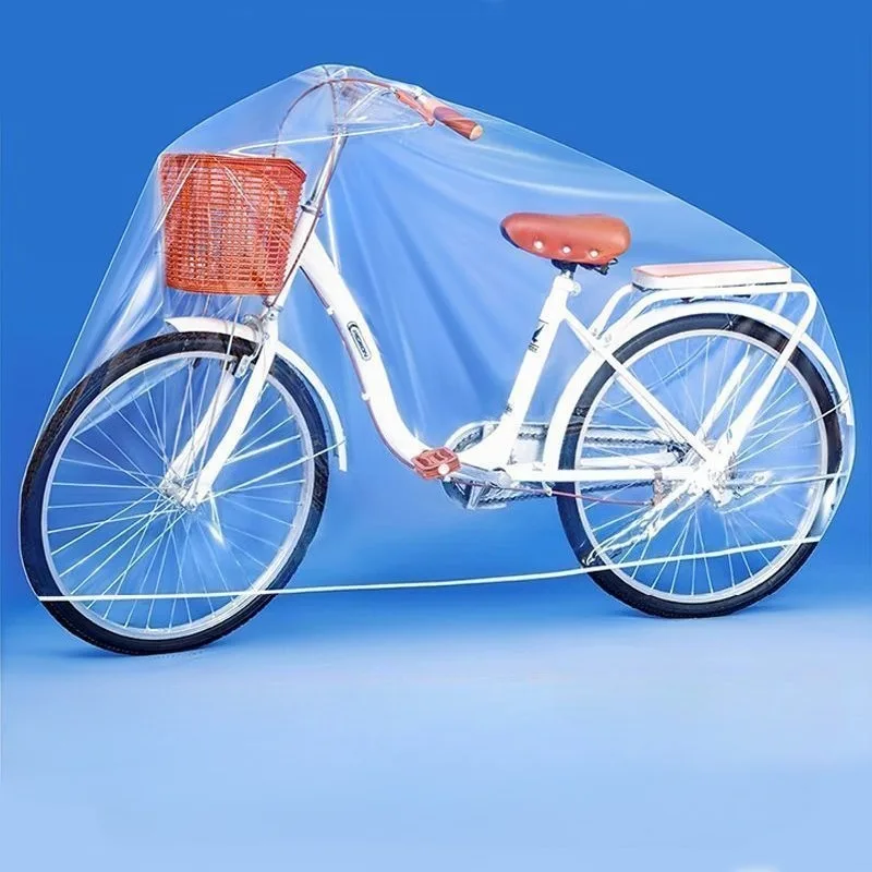 Bicycle Rain Dust Cover Disposable Bike Motorcycle Cover Outdoor MTB Bicycle Protective Cover Bicycle Gear - 2