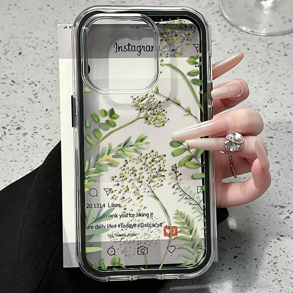 Elegant Fern Fronds Phone Case - Nature-Inspired Design