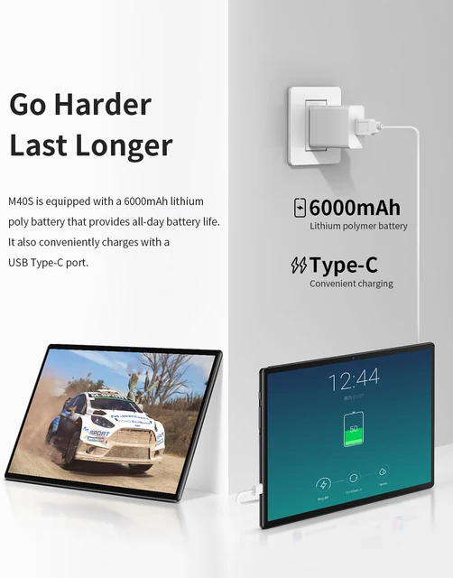 Androidタブレット M40S Amazon.co.jp: Teclat M40 Pro 10.1インチPhablet Android 11
