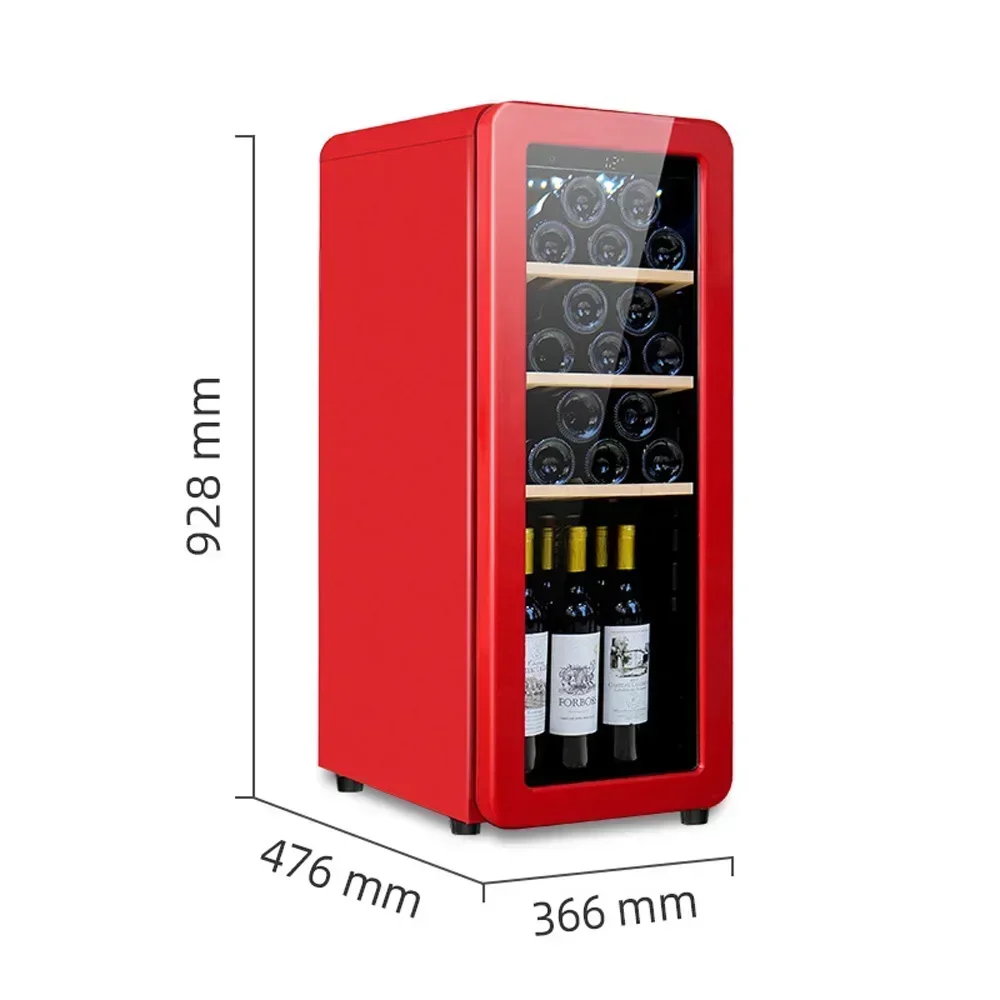 Wine Cabinet Constant Temperature Wine Vitrina Refrigerada Enfriador Vino Bar Fridge Refrigerator 60L 6