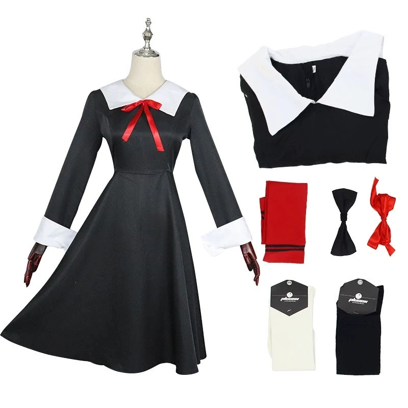 Kaguya-sama: Love Is War: Fujiwara Chika | School Uniform Costume Cosplay 19 Kaguya-sama: Love Is War-Inspired Shinomiya Kaguya School Uniform Costume for Cosplay Events