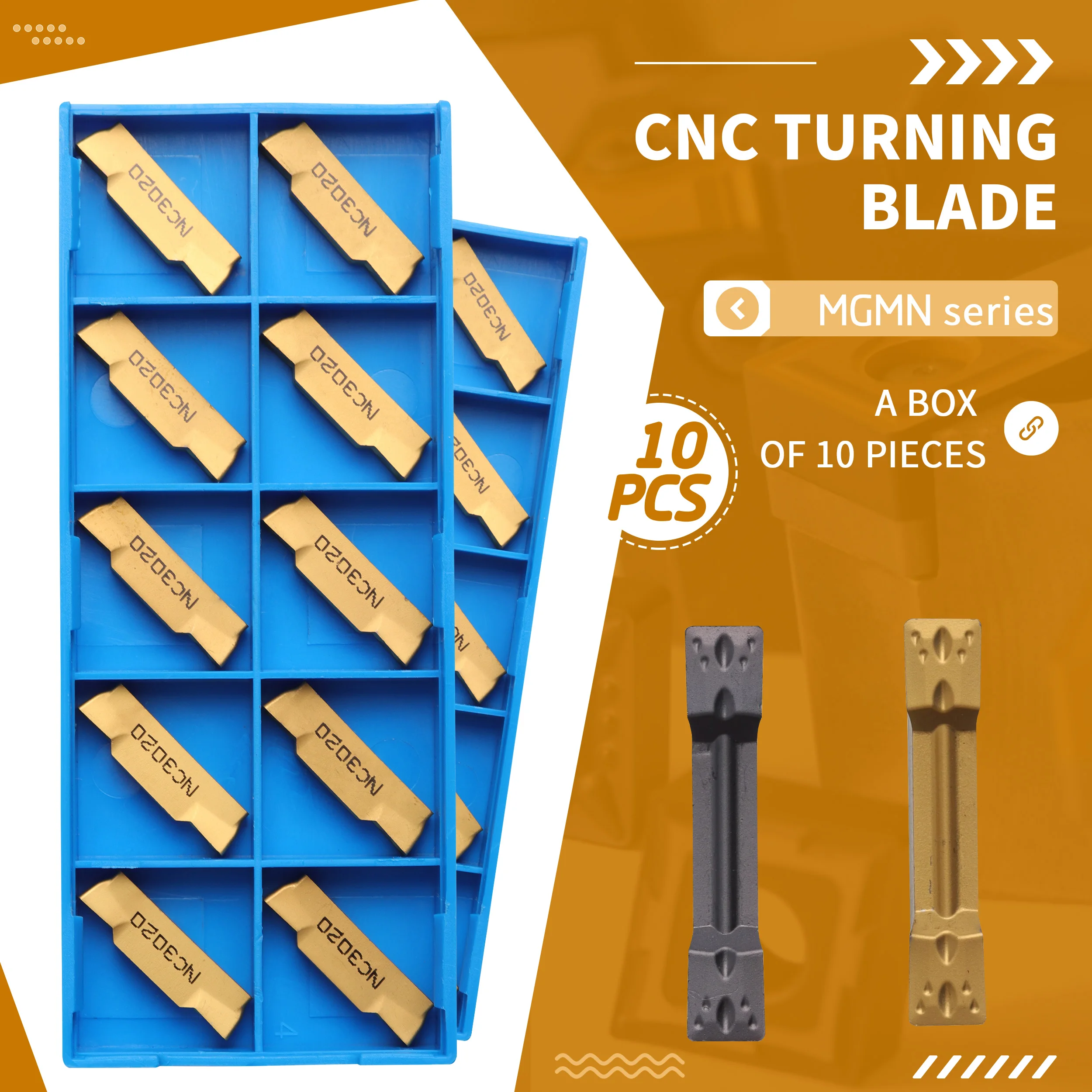 

MGMN150 MGMN200-G MGMN300 MGMN400-M NC3020 NC3030 PC9030 Tungsten carbide turning tool Grooving insert CNC lathe Cutting insert