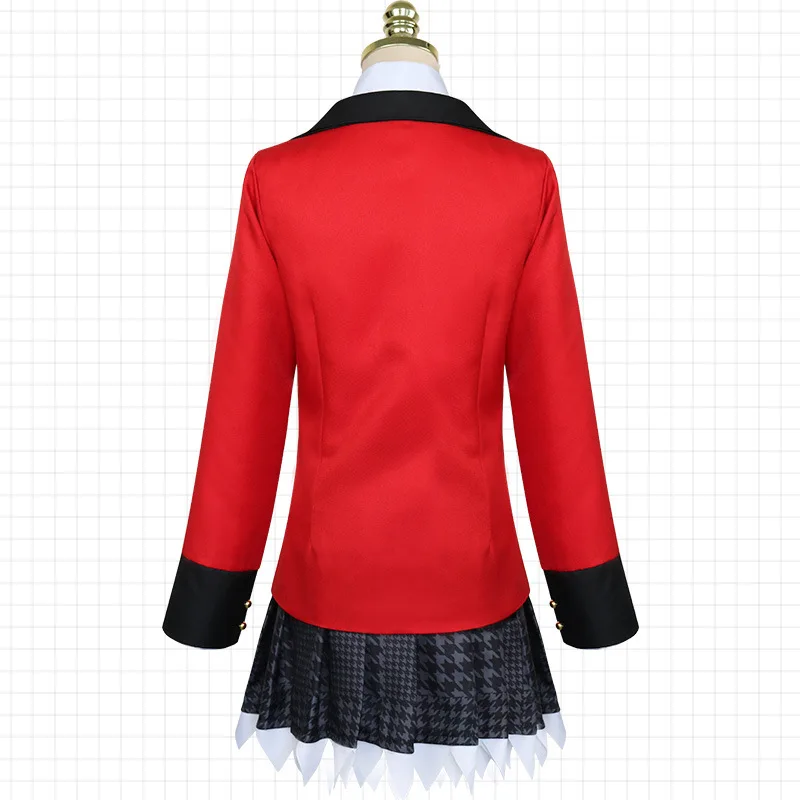 Kakegurui Kirari Momobami School Uniform Cosplay Costume