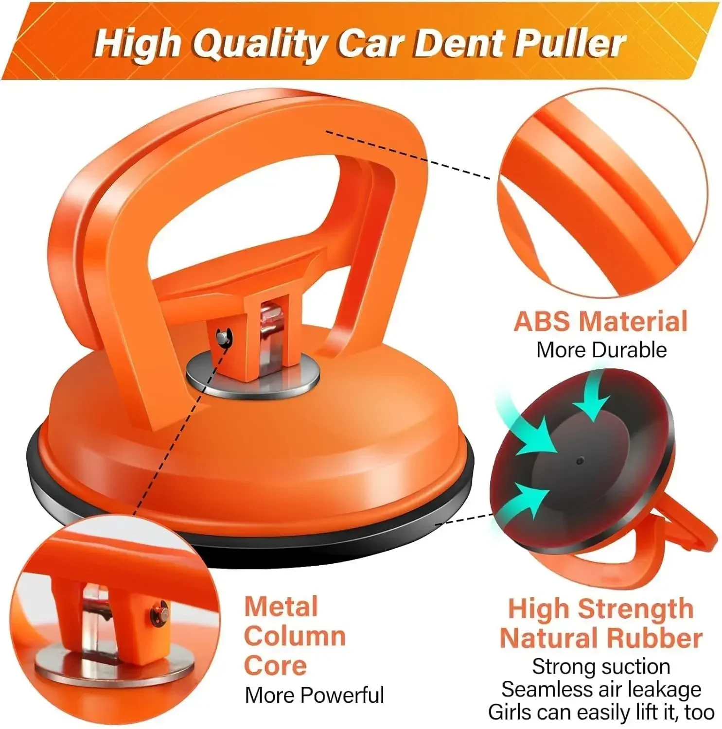 ABS Handle Holder Glass Lifting Suction Cups Heavy Duty Vacuum for Lift Floor Tile Car Windshield Repair Hand Construction Tools vacuum suction cup vacuum sucker glass suction cup handle