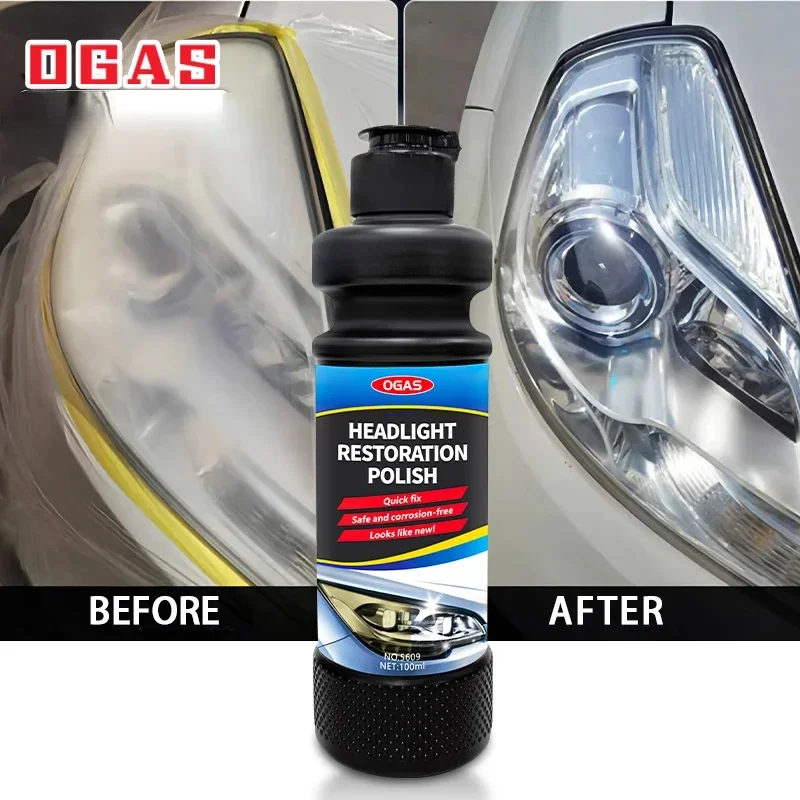 LiquidPolymerforHeadlightsCareRefurbishAgentCarHeadlight