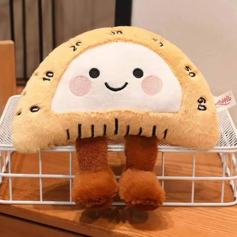 Kawaii Stationery Series Plush Toys Soft Fluffy Cartoon Ruler Pencil Eraser Pendnat Doll Lovely Desktop Decor Bags Hanging Toys