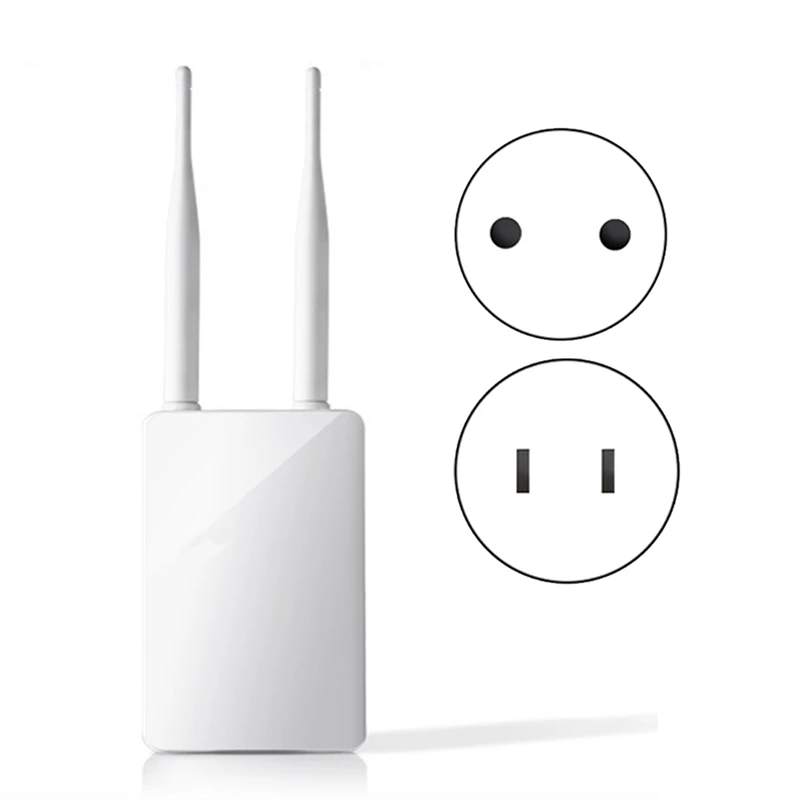 

Беспроводной уличный роутер JABS 4G, водонепроницаемый двухдиапазонный Wi-Fi роутер 300 Мбит/с со слотом для SIM-карты, источник питания POE