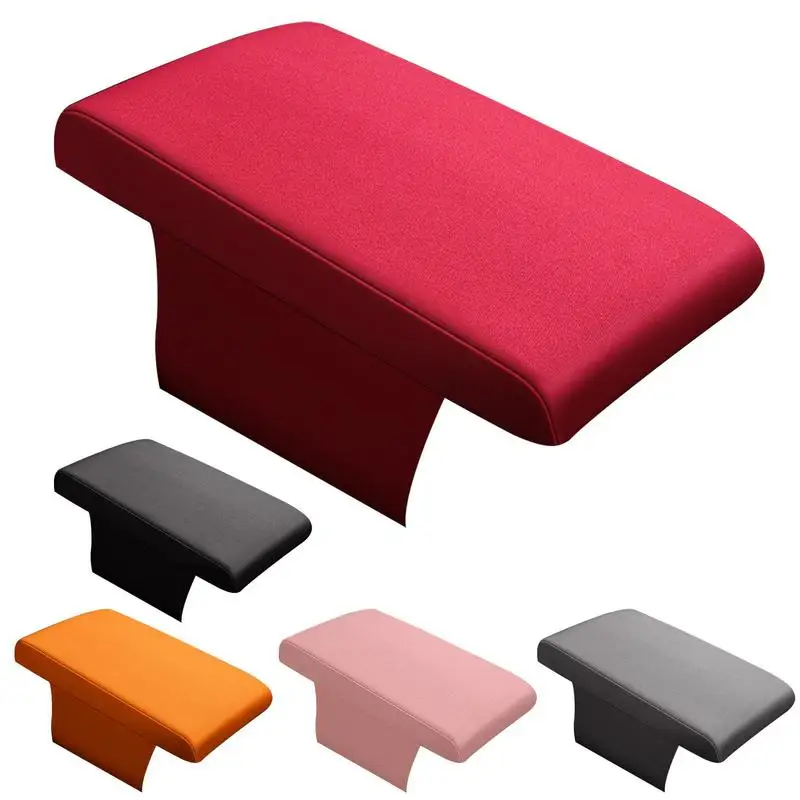 

Car Armrest Cushion Pad Center Console Memory Foam Protector Armrest Seat Storage Lid Protective Cover For RV Auto Travel Camper