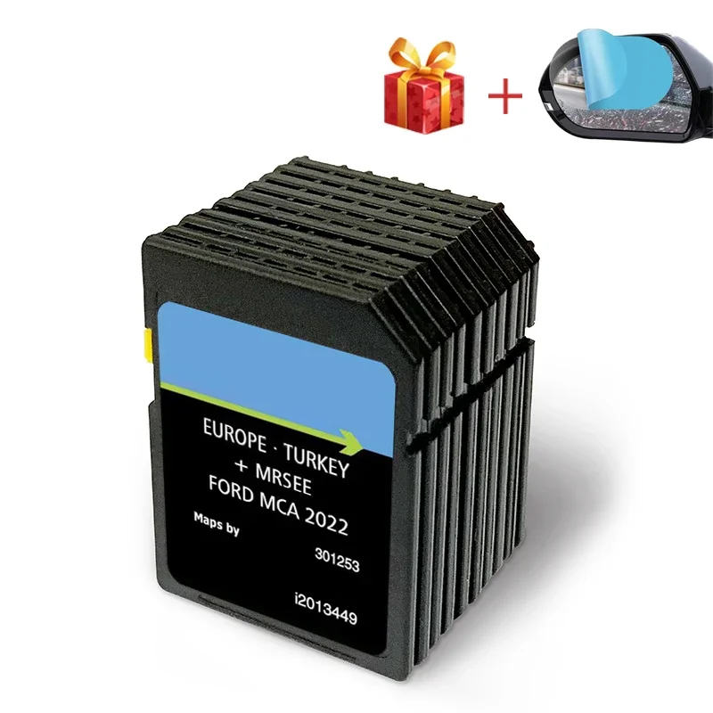 for Ford MCA Europe SD Card Sat Nav SD Card V11 Map Update Touch Screen Navigation