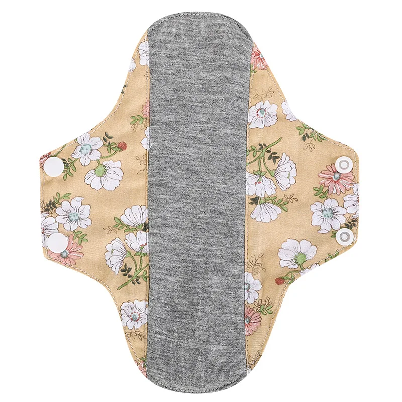 Graphene Cotton Antibacterial Pad, Pure Cotton Washable Sanitary Napkin, Leak Proof and Urine Proof Underwear Pad, Reusable 6