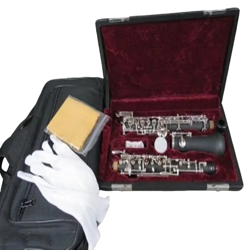 Beautiful advanced oboe C key semiautomatic composite wood oboe