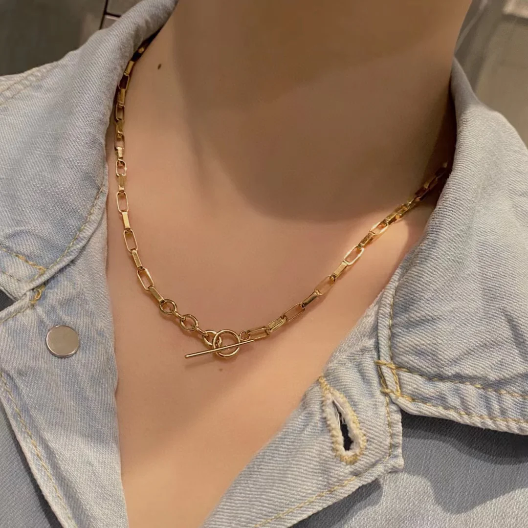 Рисунок 5 - Однотонное толстое удлиненное ожерелье