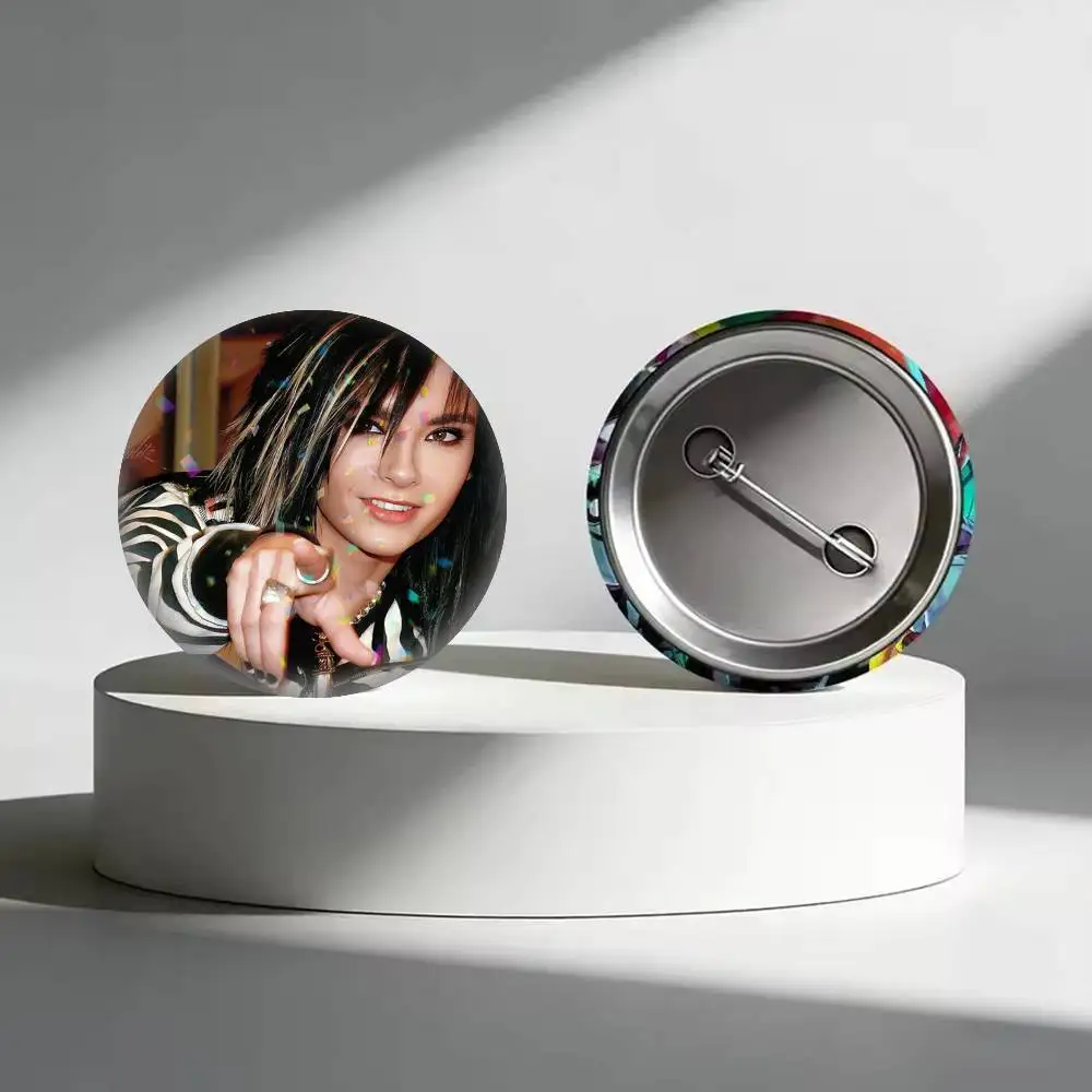Tokio H-Hotel Band 25 32 44 58 75mm 배지 맞춤형 라운드 브로치 핀 액세서리 선물