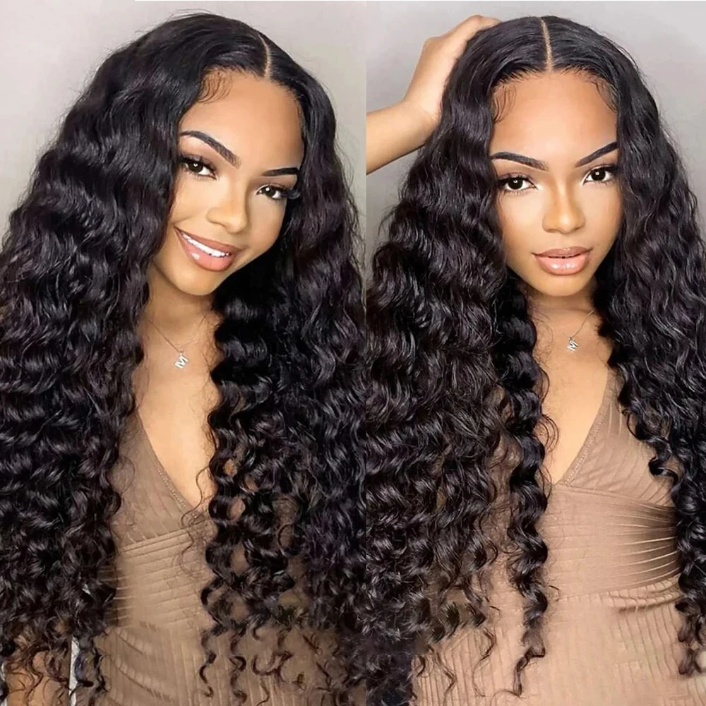 250 Density Loose Deep Wig 13x6 HD Lace Front Wig Glueless Wig Human Hair Wear and Go 6X6 Lace Closure Wig 13x4 Lace Frontal Wig