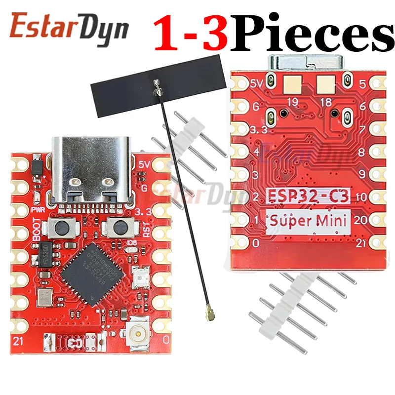 ESP32-C3 บอร์ดพัฒนา WiFi Bluetooth ขนาดเล็ก
