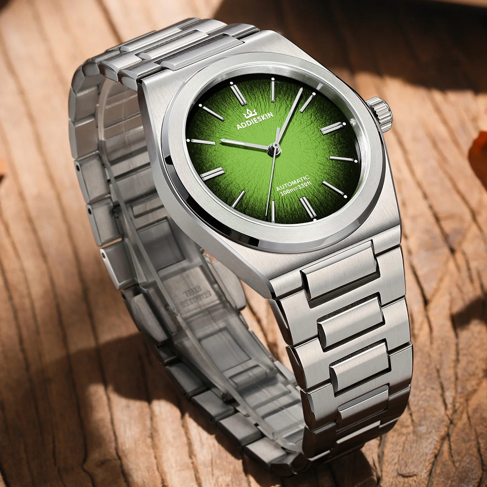 ADDIESKIN 2025 New Automatic Mechanical Watch See-through Caseback