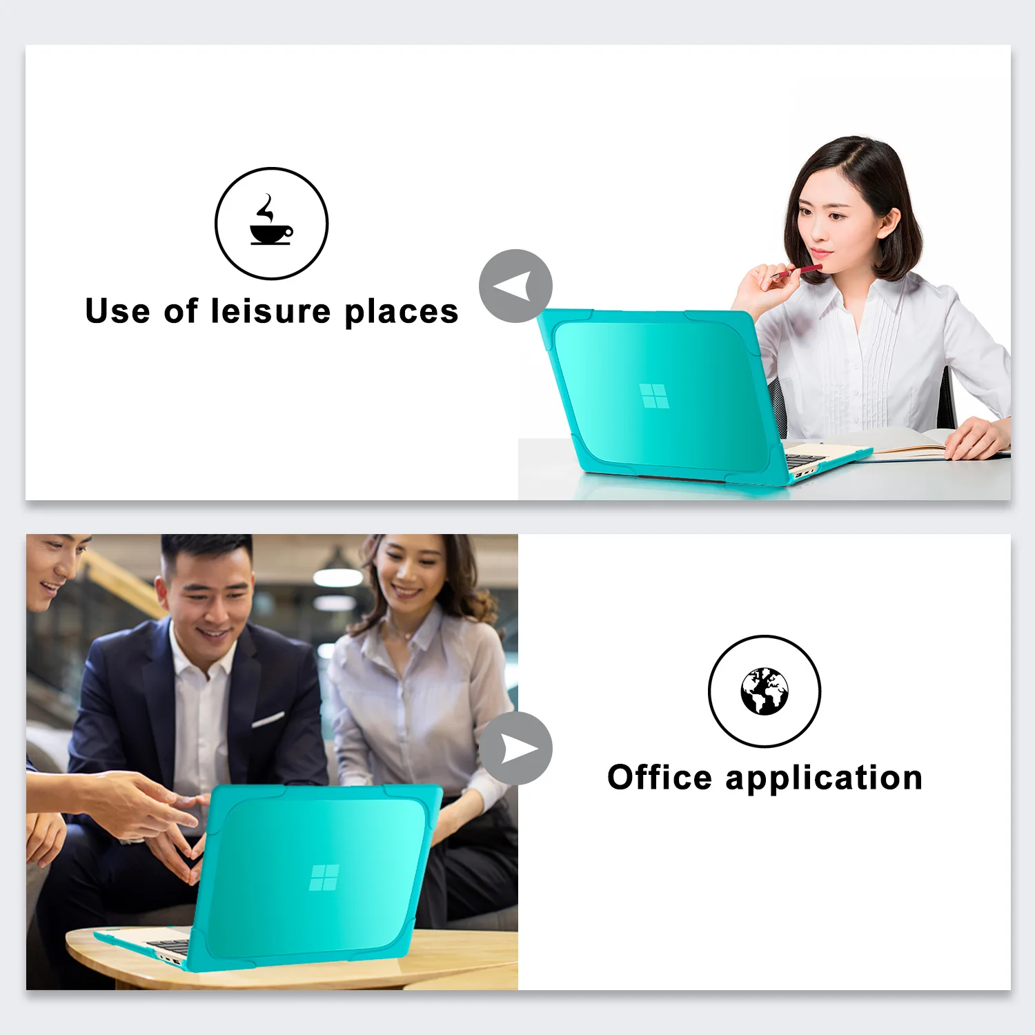 Capa para Microsoft Surface Laptop 13.5 Modelo 1868 1769 181958 1950 15 1873 1953 1979 12.4 1943 - Imagem 3