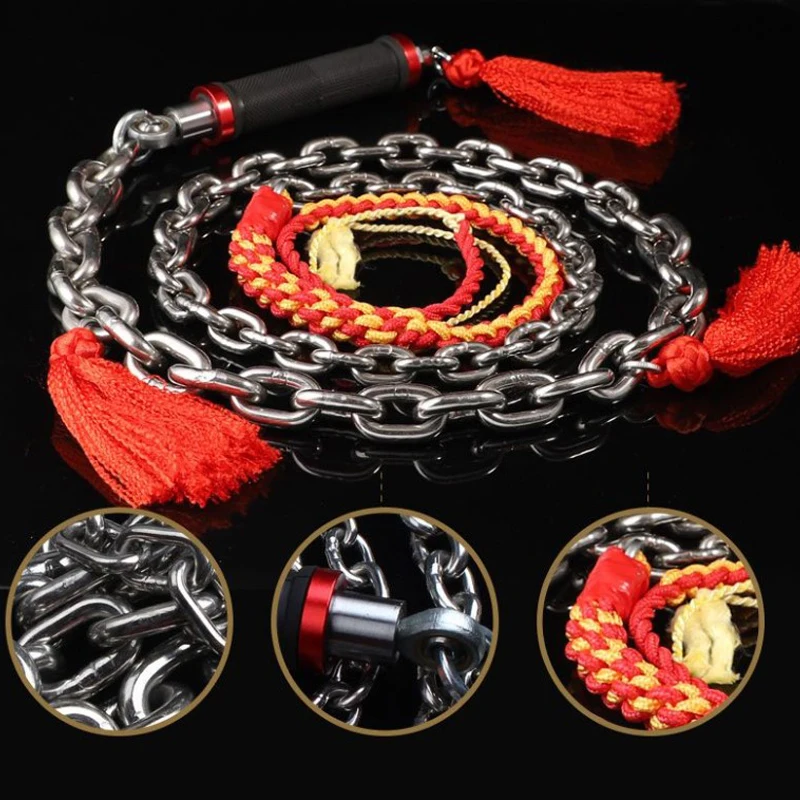 FitnessMartialArtsChainWhipStainlessSteelHighCarbonSteelWhip