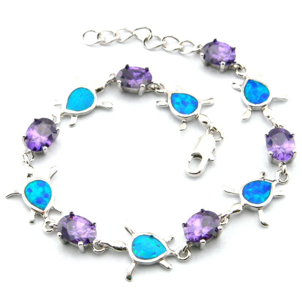 

Fashion blue opal jewelry ;Mexican designs women bracelet