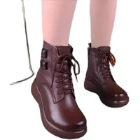 Women's Boots  2023 New Autumn Winter Fashion England Style Women's Ankle Boots Retro Boots Ladies - Image 6