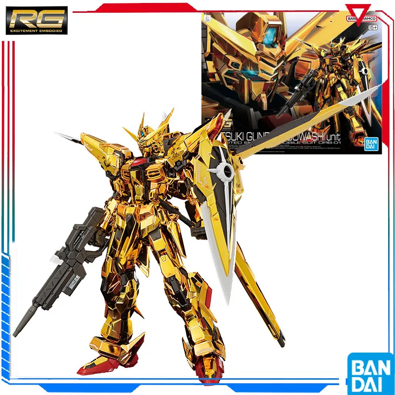 BANDAI GENUINE GUNDAM RG 1d AKATSUKI GUNDAM OOWASH unit