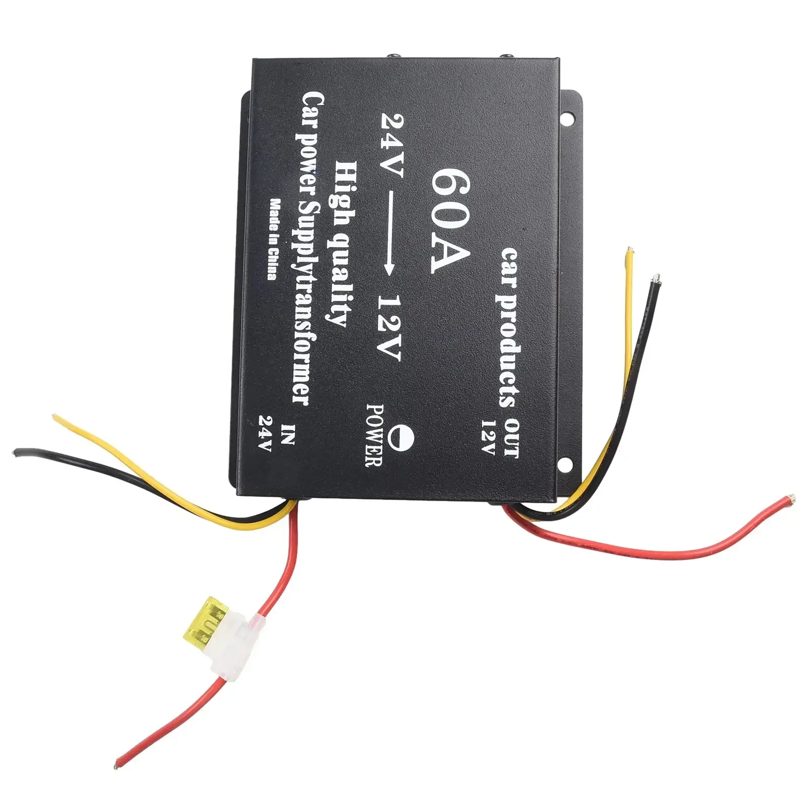 Efficient 24V To 12V Step down Power Converter, Stable Voltage Output, Reliable Performance, Ideal for Trucks and Buses