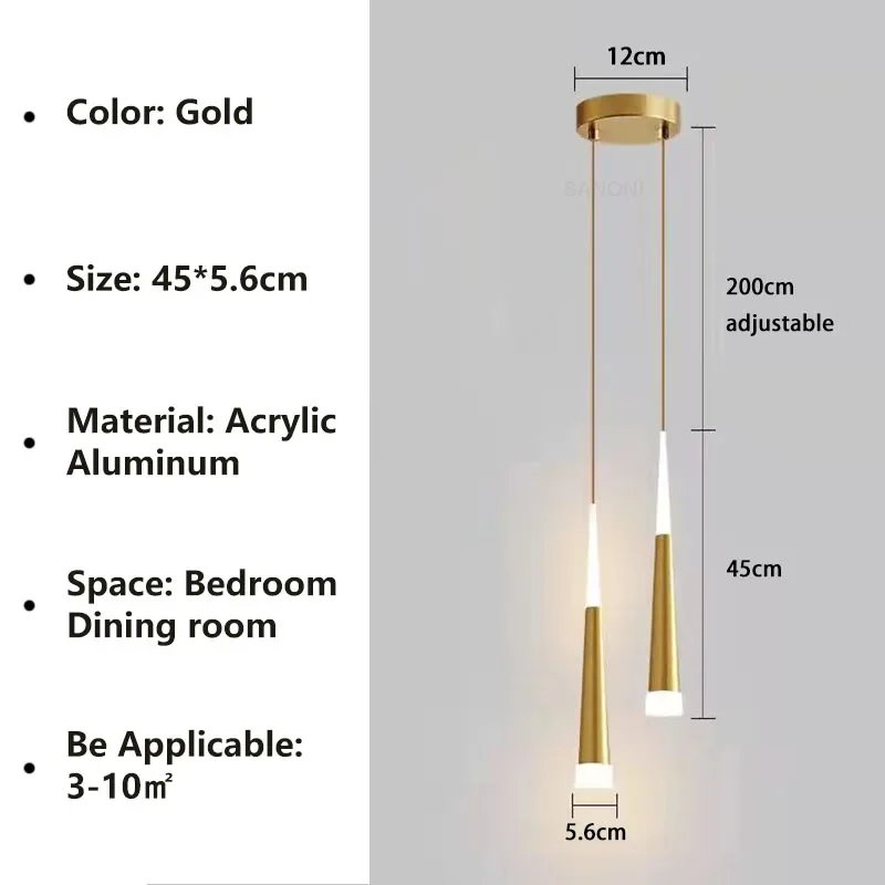 Gold 2Pcs