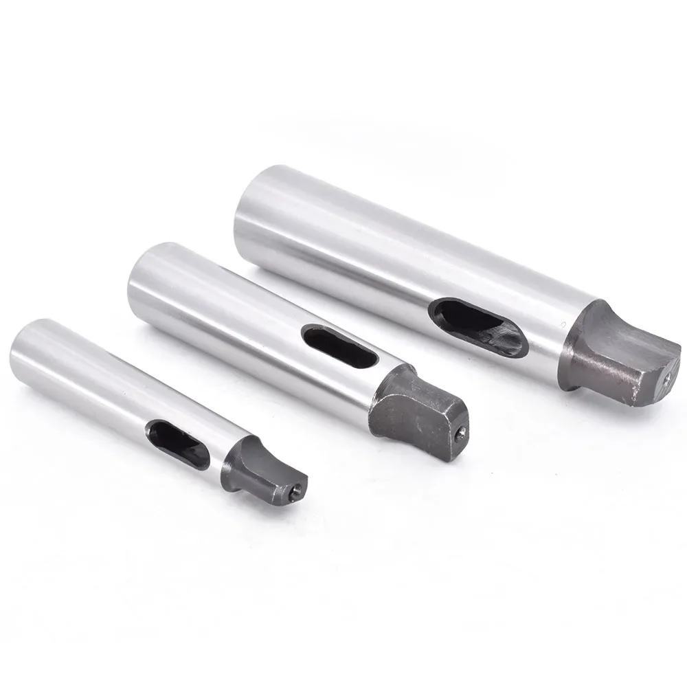 Reducing Sleeve MT1 to MT2 to MT3 MT4 MT5 Flat Tail Morse Drill Sleeve Tapered Shank Drill Milling Lathe Transfer Chuck