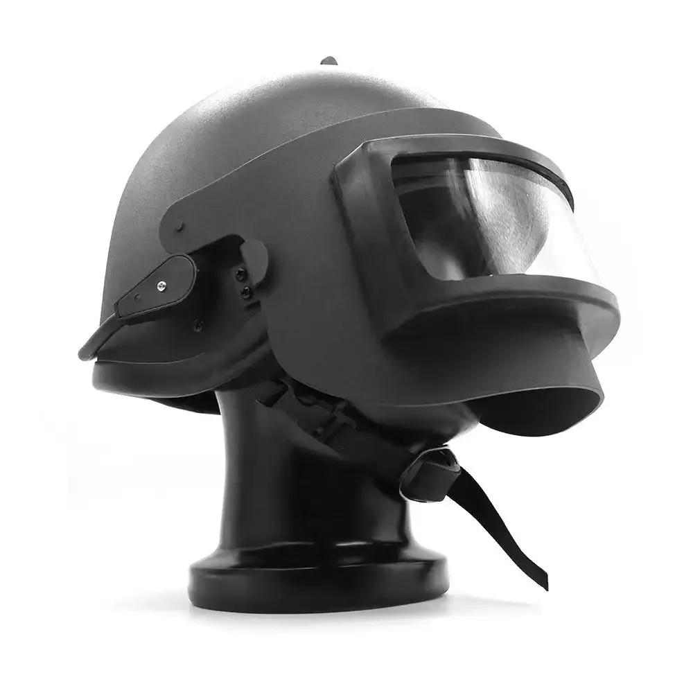 Verbesserte Version russischer Altyn Helm K6-3/K-63/k63 taktischer Level III Arkin Helm mit Voll gesichts maske Anti-Riot-Linse – Detail 20