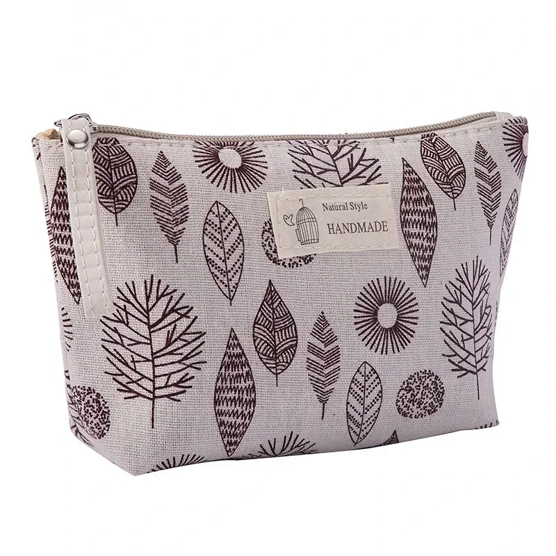 Cosmetic Bag Canvas Portable Zipper Makeup Bags Female Purses Pencil Case Toiletries Storage Wash Bag cosmetic bag,cosmetic storage bag,toiletry bag,makeup bag,cosmetic case