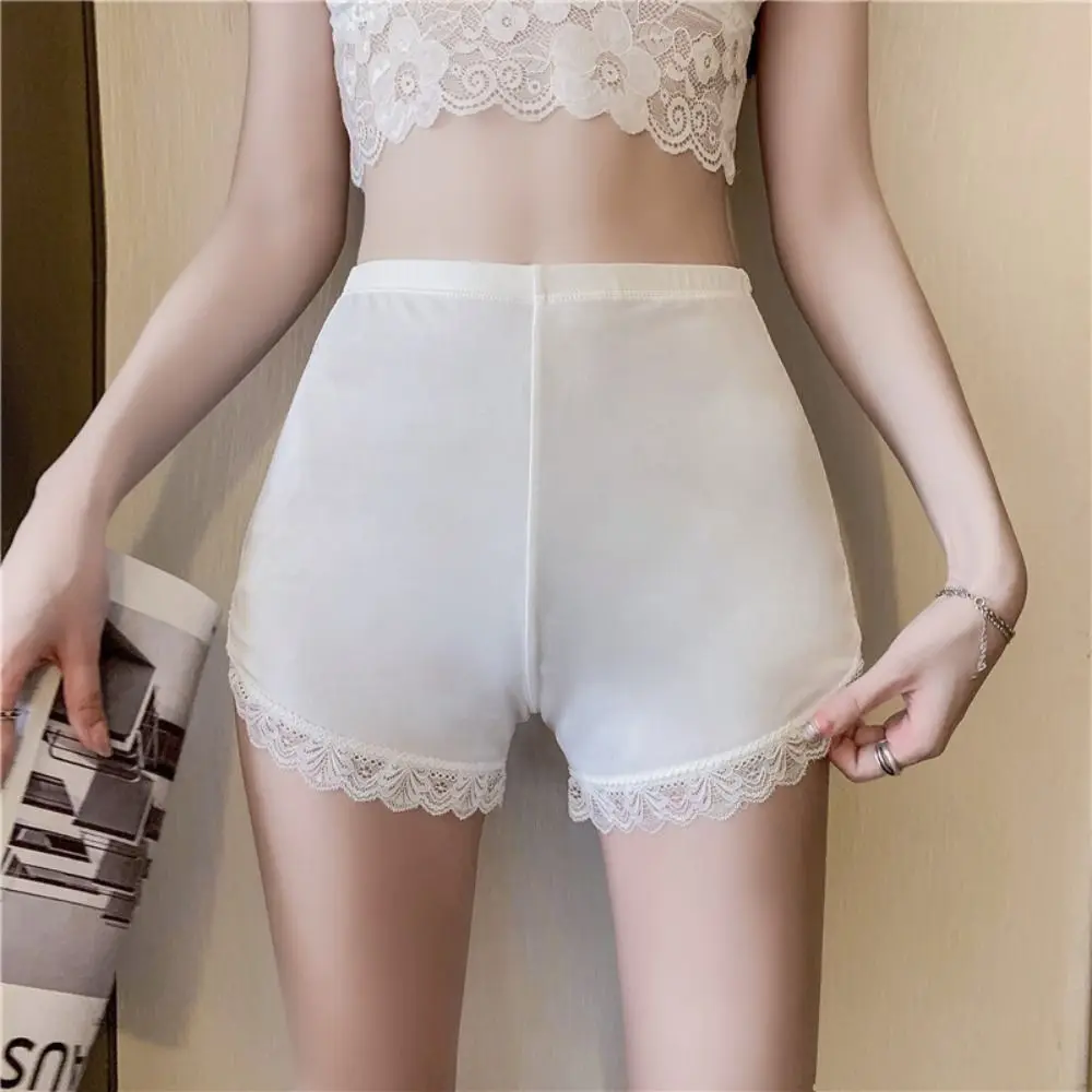 Safety Pants Safety Shorts Ice Silk Bottoming Shorts Traceless Non-curling Anti-exposure Panties