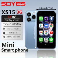 SOYES XS15 Blue 3G Mini Smartphone 3.0" HD Screen 2G RAM 16G ROM Dual SIM Standby Play Store Multiple colors available More Apps 1
