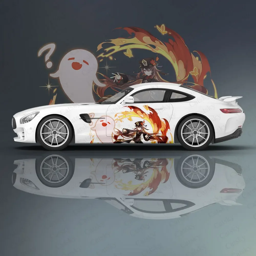 200 Adesivi Genshin Impact Animati - Impermeabili Per Laptop, Auto, Valigie - Regalo Per Bambini E Fan