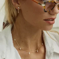 0.3CT Marquise Moissanite Halskjede – 925 Sølv, GRA-sertifisert