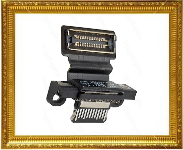 오리지널 노트북 전원 DC 잭 USB-C 커넥터, 맥북 에어 레티나 13.6 인치 M2 C타입 충전 포트, A2681 821-03673-A