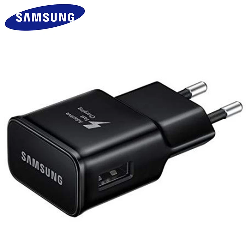 Fast charge 18w Original 9V 1.67A Fast Adaptive Charger Quick Charge Micro USB TYPE-C Cable For Samsung Galaxy Note 4 5 S4 S6 S7 S8 A3 A5 A7 A9 usb c 61w Chargers