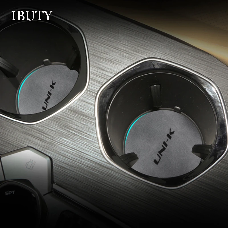 

Car Door Gate Slot Mat Water Cup Anti Dust Pad For Changan UNI-K UNI-V 2021 2022 Interior Accessories