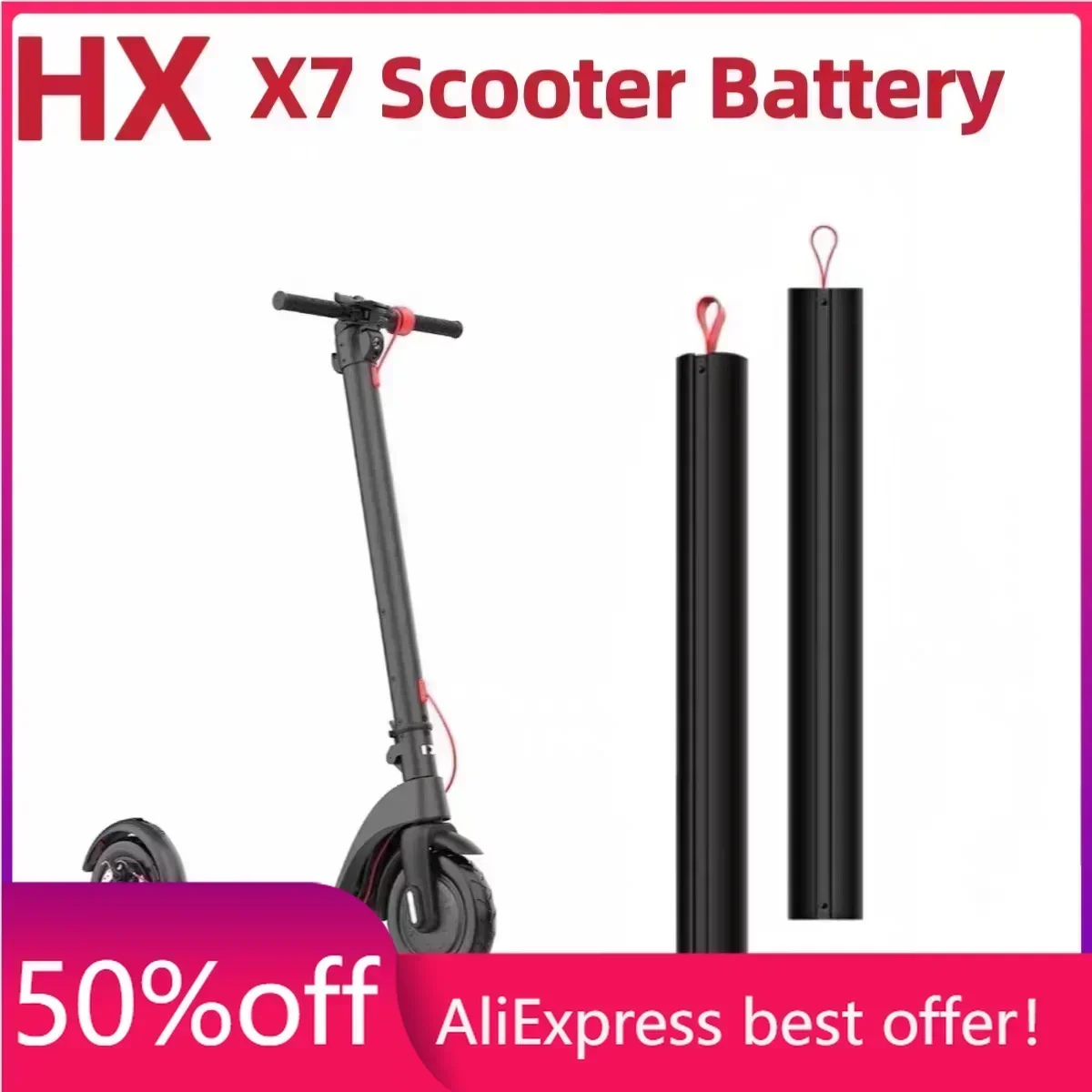 

Original Battery for HX X7 Electric Scooter X7 5Ah and X7 Panasonic 6.4Ah Battery