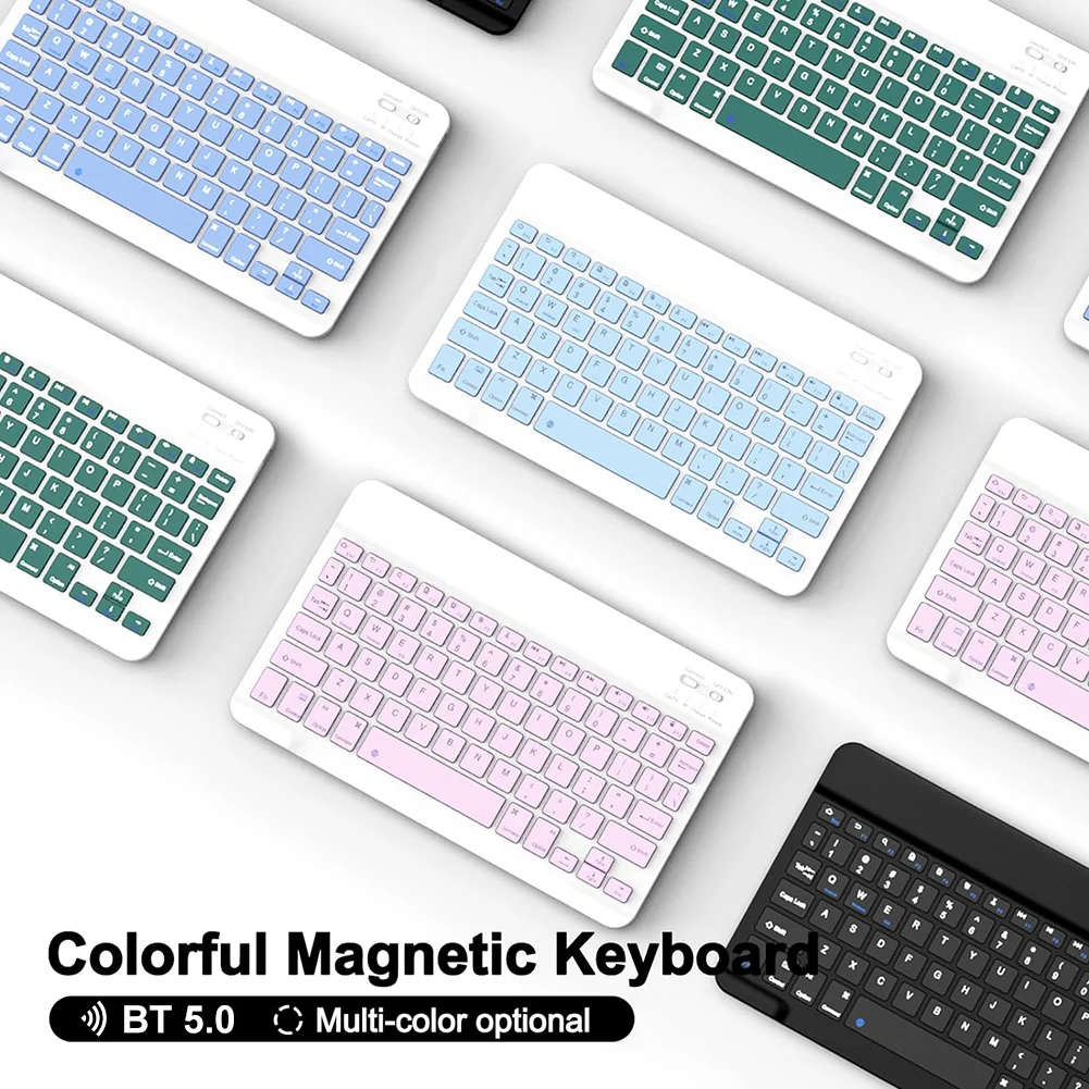 Keyboard For Samsung Galaxy Tab A9 Plus 11 Inch Case Auto Sleep/Wake Dechatable BT Keyboard W/Pencil Holder Leather Folio Cover