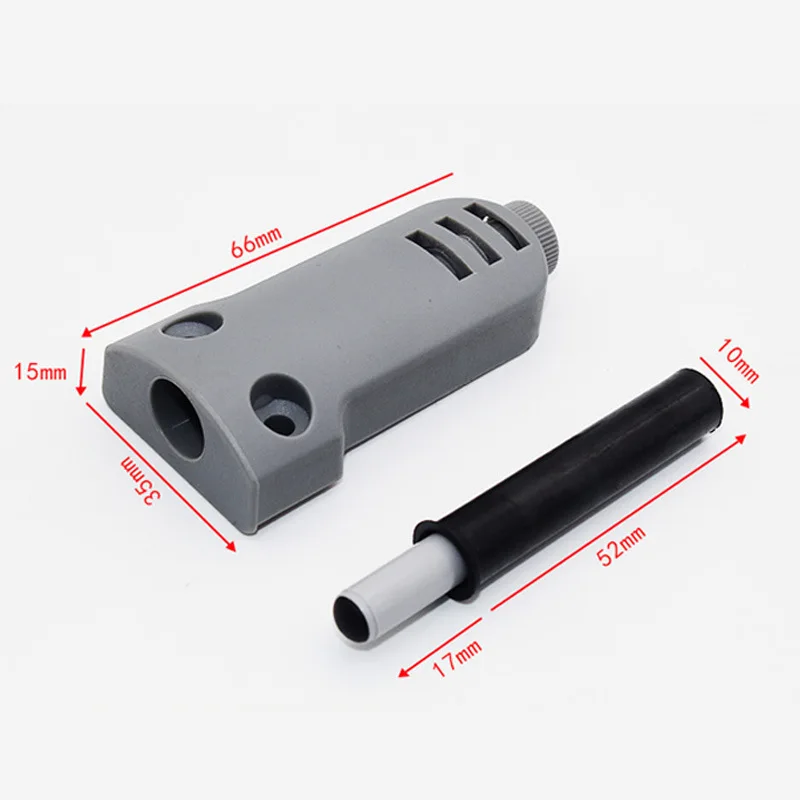 ABS Push to Open Door Catches for Kitchen Cabinet Cupboard Wardrobe Adjustable Silent Heavy Duty er Sliding Door er